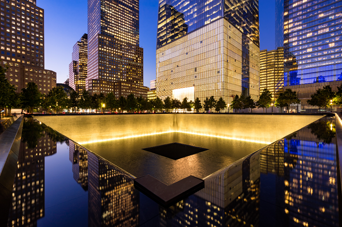 Đài tưởng niệm 11-9 - địa điểm du lịch nổi tiếng ở Manhattan
