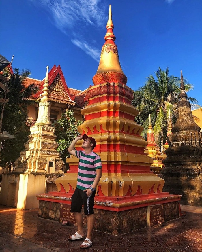 Địa điểm du lịch chùa Wat Damnak