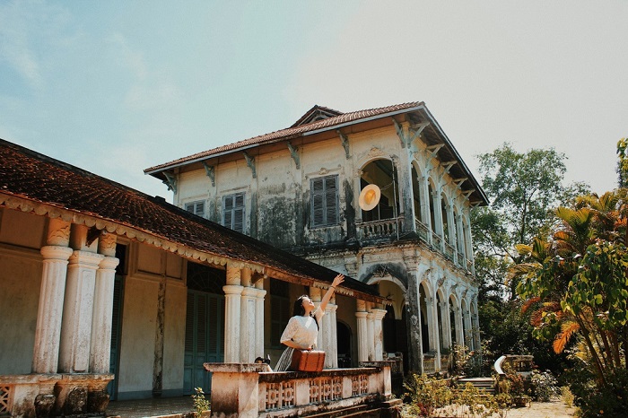 Nhà cổ của bá hộ Tể  (Ảnh: Nguyễn Hoàn Hảo)