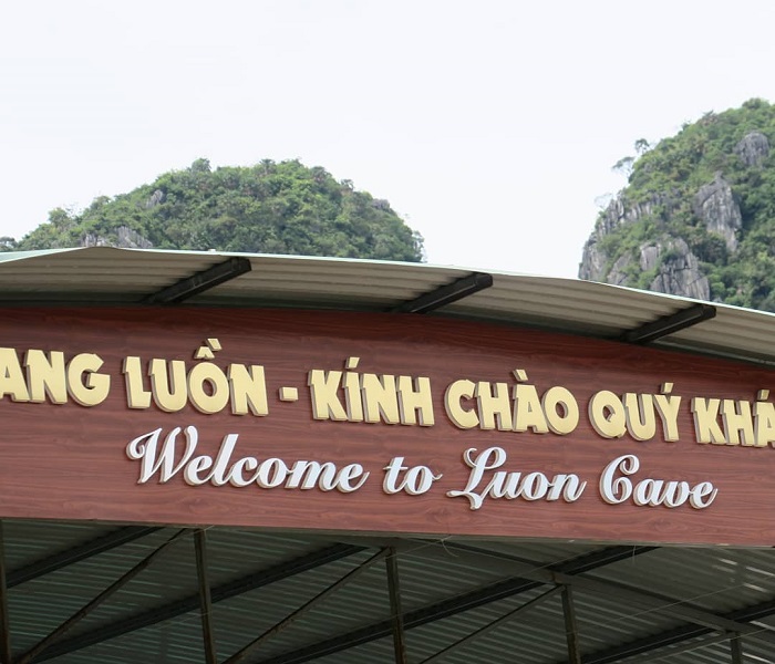 Luon Ha Long Cave - a famous place 