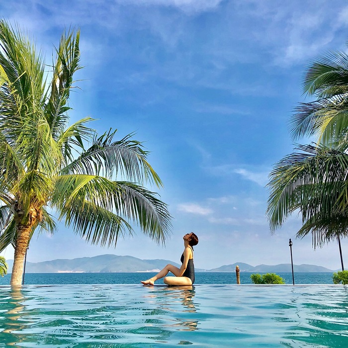 khách sạn có bể bơi vô cực ở Việt Nam -Amiana-Resort