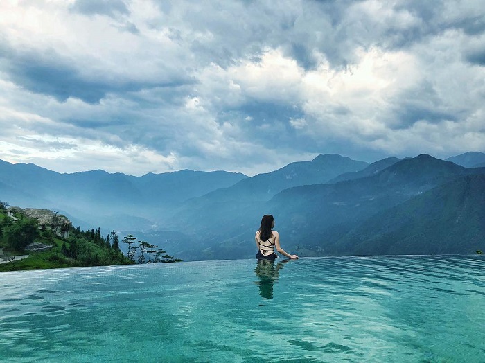 khách sạn có bể bơi vô cực ở Việt Nam - Belvedere Resort