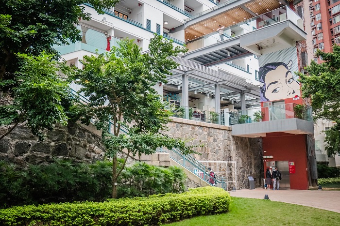 Trung tâm thương mại PMQ tại  khu phố Soho Hong Kong