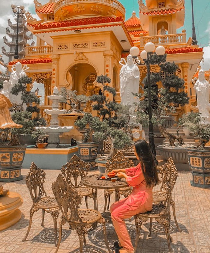 Chùa Phước Thành An Giang ngôi cổ tự tuyệt đẹp - Kiệt tác nghệ thuật kiến trúc 