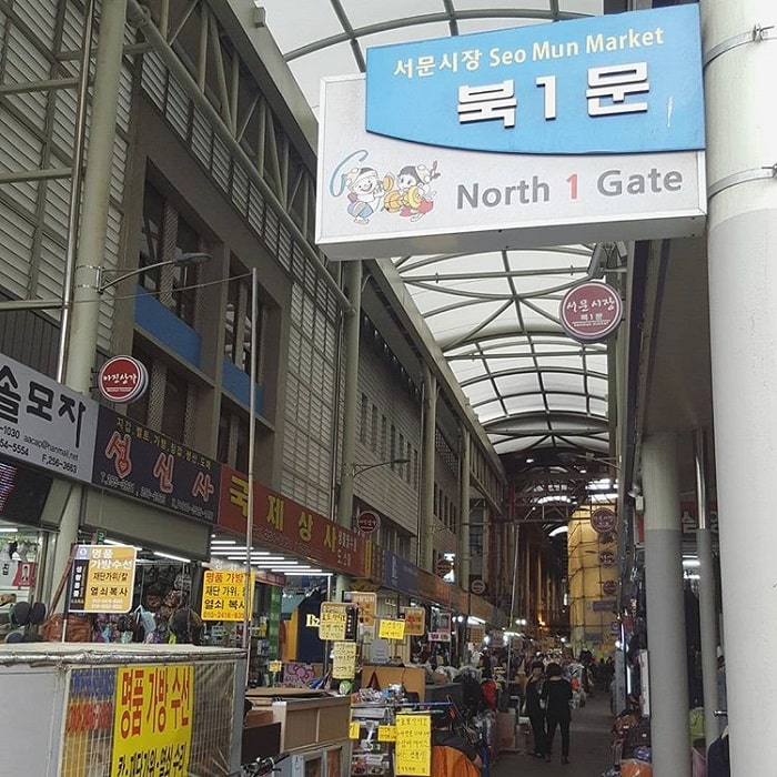 kinh nghiệm du lịch Daegu - mua sắm ở chợ Seomun