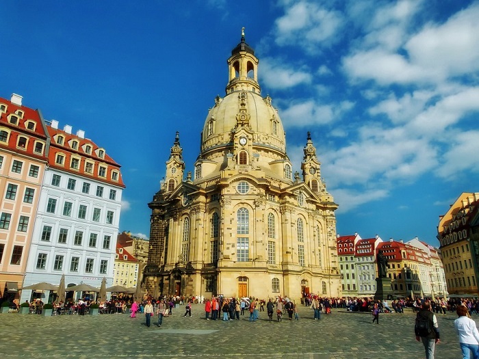 Nhà nhờ đức bà Frauenkirche, địa điểm du lịch nổi tiếng ở Đức - Kinh nghiệm du lịch Dresden