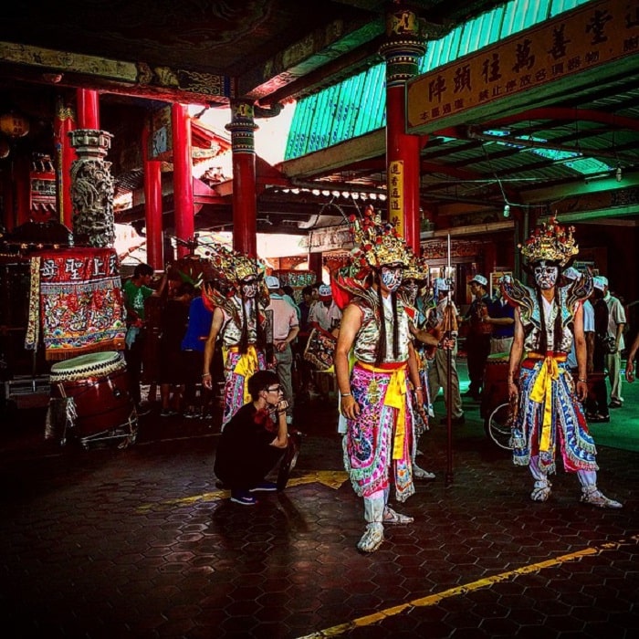 lễ tưởng nhớ 5 vị vua - lễ hội quan trọng của chùa Nankunshen