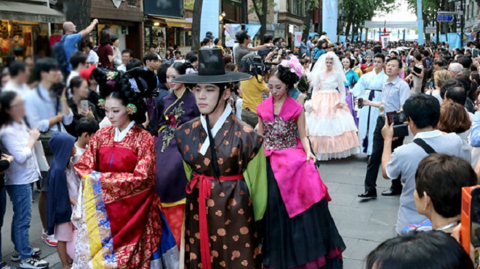 lễ hội ở Seoul - lễ hội văn hóa Go Jongno