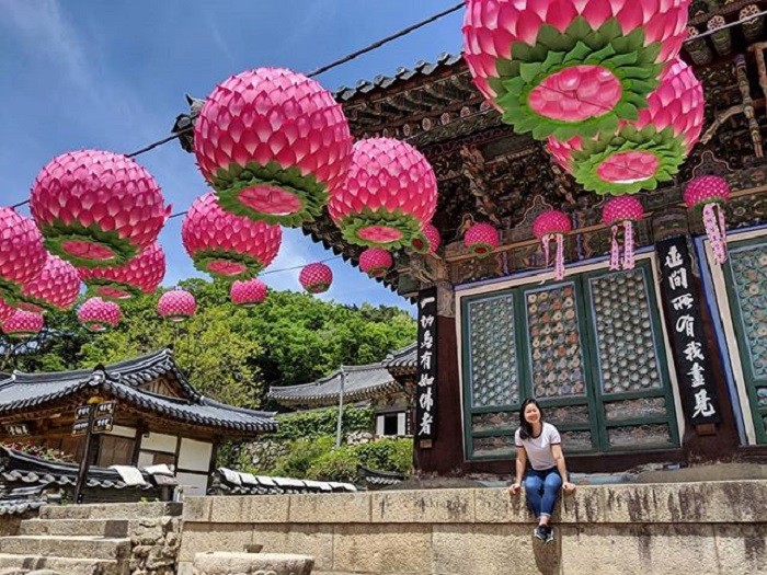 lý do nên du lịch Daegu - đền Donghwasa cổ kính