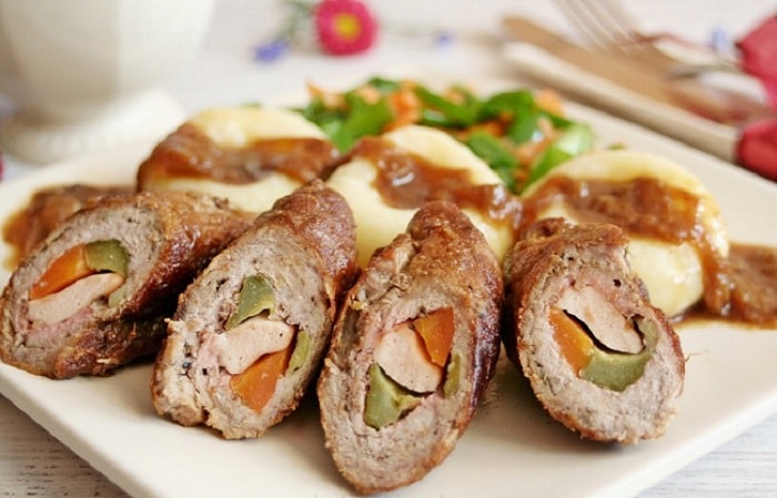 Món Zrayzy - món ăn truyền thống của Ba Lan