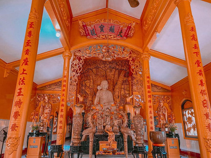 Chùa Phước Thành An Giang ngôi cổ tự tuyệt đẹp  - được trùng tu một cách toàn diện vào năm 2005
