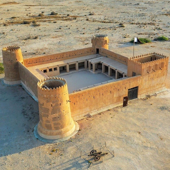 pháo đài ở phế tích Al Zubarah