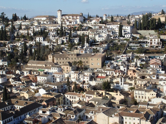 Khu phố Albaicín - Kiến trúc Moorish ở Granada