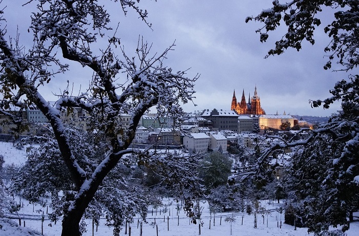 Tuyết ở Praha vào mùa đông - Làm gì ở Prague vào mùa đông