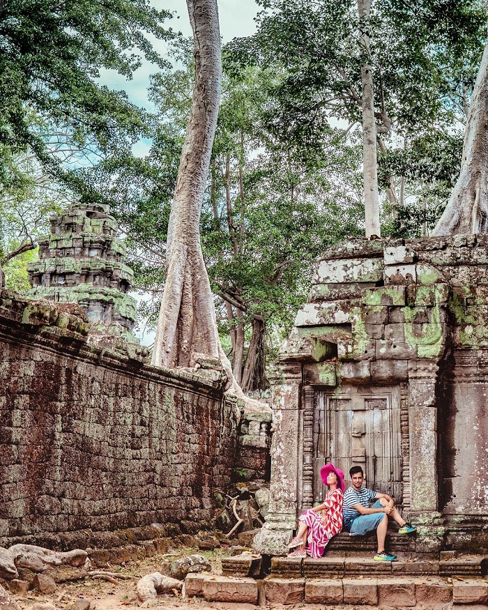 Đền Ta Prohm là một trong những ngôi đền Angkor nổi tiếng - 