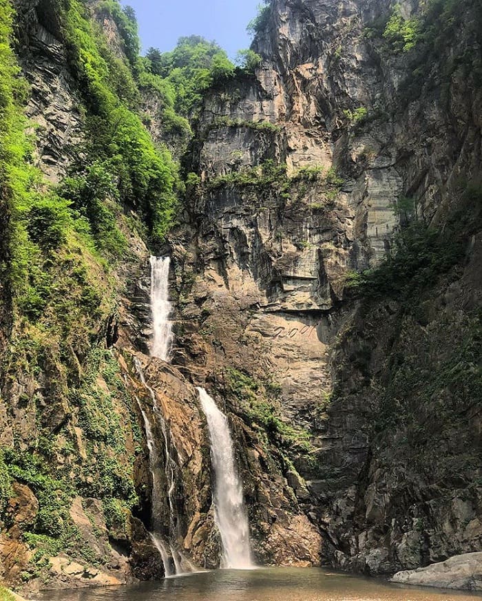 thác ullim - địa điểm du lịch Triều Tiên tuyệt đẹp