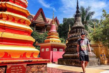 Khám phá nét đẹp độc đáo của chùa Wat Damnak Campuchia