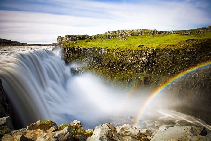Thác nước mạnh nhất châu Âu Dettifoss - Du lịch Iceland
