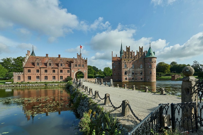 Lâu đài Egeskov - Những lâu đài đẹp nhất ở Đan Mạch