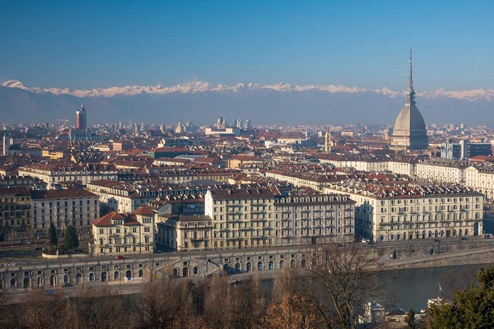 Ngắm cảnh Turin từ Mont Des Capucins  - Hướng dẫn du lịch Turin
