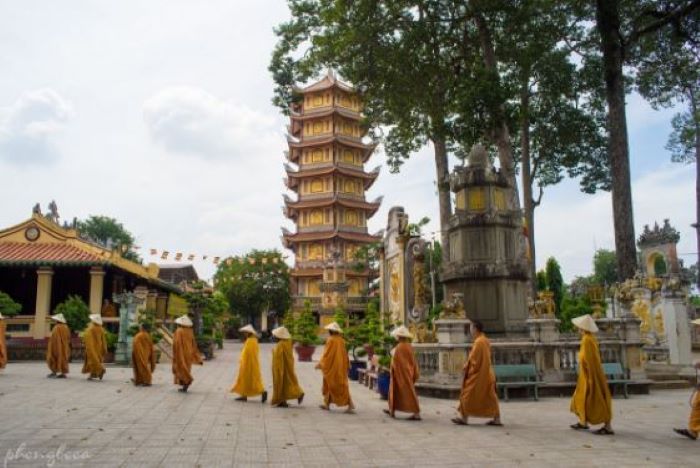 Hoi Khanh Pagoda in Binh Duong has great historical and Buddhist value