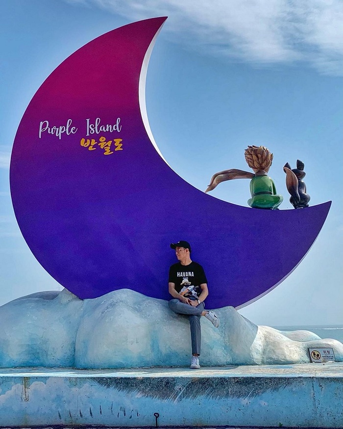 Vẻ đẹp của đảo tím Purple Island Hàn Quốc