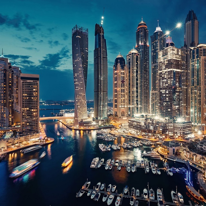 Bến du thuyền Dubai Marina