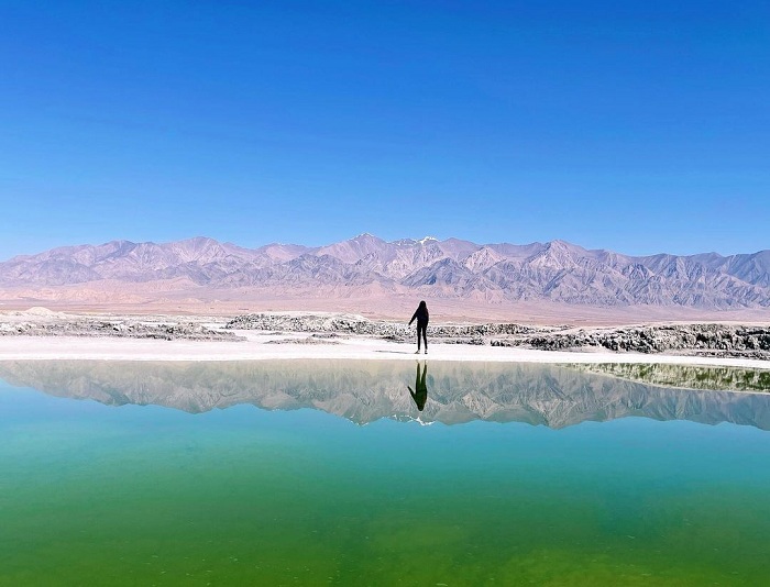 Vẻ đẹp của hồ Dachaidan Emerald Trung Quốc
