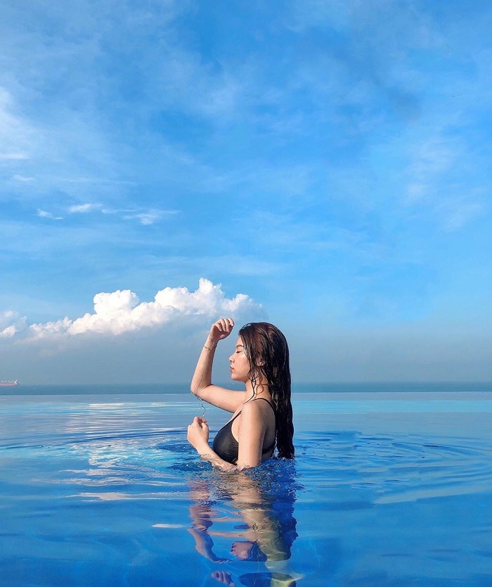 resort Vũng Tàu có hồ bơi -Leman Cap Resort & Spa sống ảo