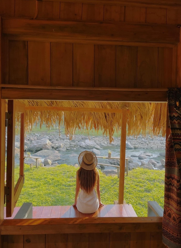 review homestay Utopia Eco Lodge beautiful in Sapa