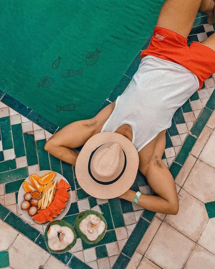 Điểm độc đáo ở hồ bơi Morocco Bình Thuận 