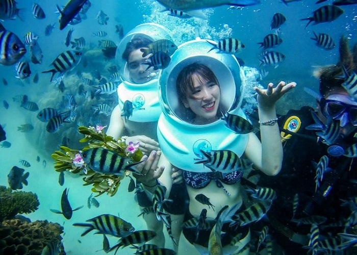 Phu Quoc undersea walking tour - interesting experience