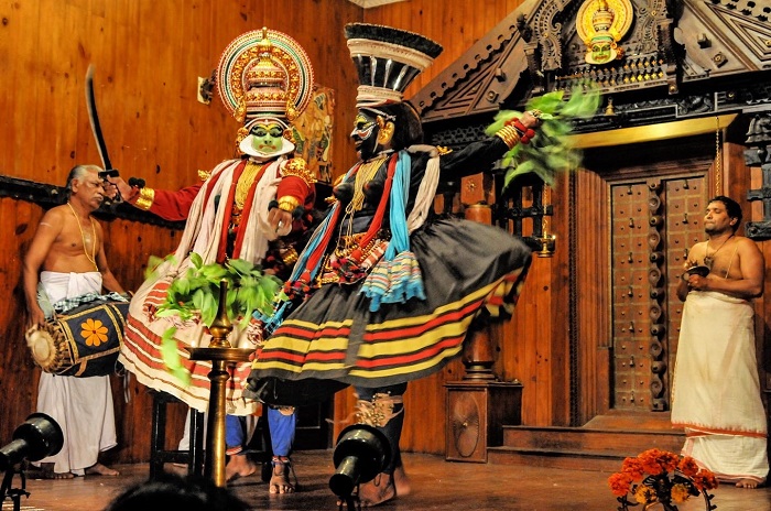 Nhà hát múa Kathakali - du lịch Kochi Ấn Độ