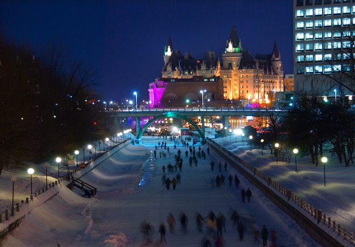 Kênh Rideau, Ottawa - Những điểm đến mùa đông ở Bắc Mỹ