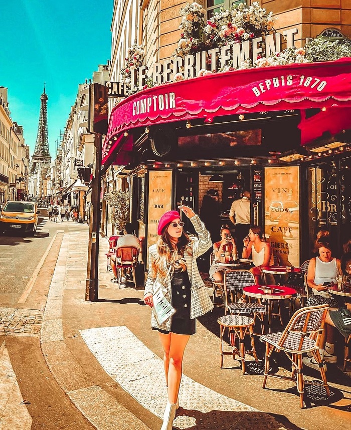 quán cafe đẹp ở Paris