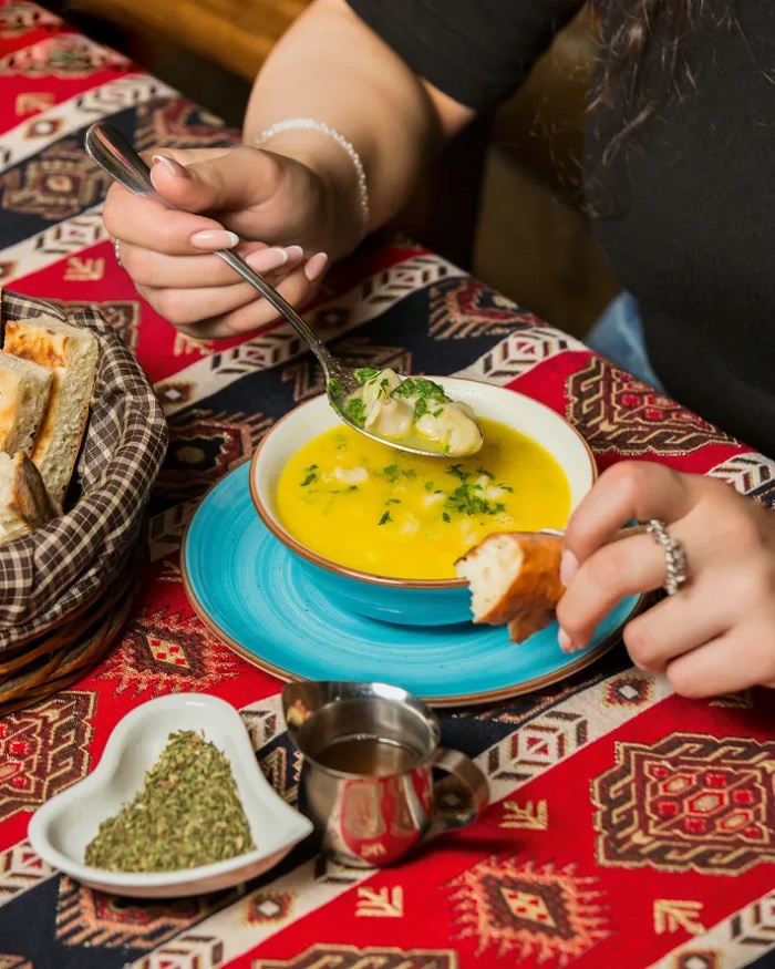Dushbara - ẩm thực Azerbaijan