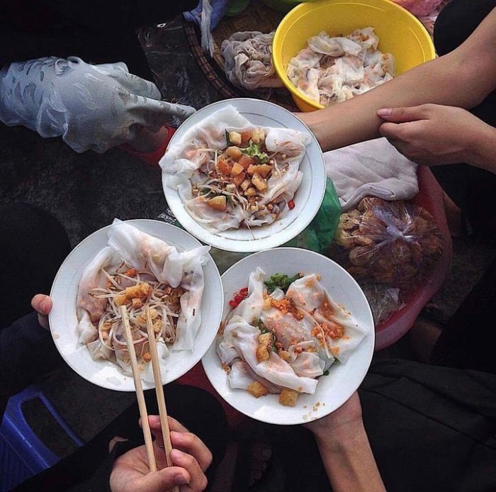 khu ẩm thực ở Huế đường Nguyễn Đình Chiểu