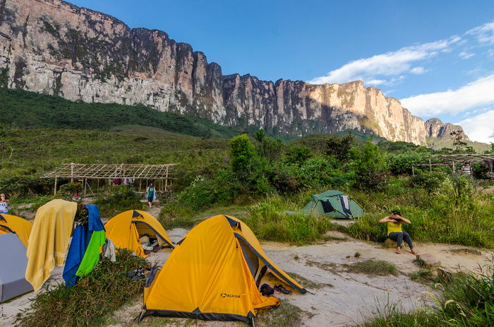 Khu cắm trại lên Núi Roraima
