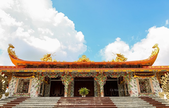 chùa Thiền Lâm Cà Mau - kiến trúc