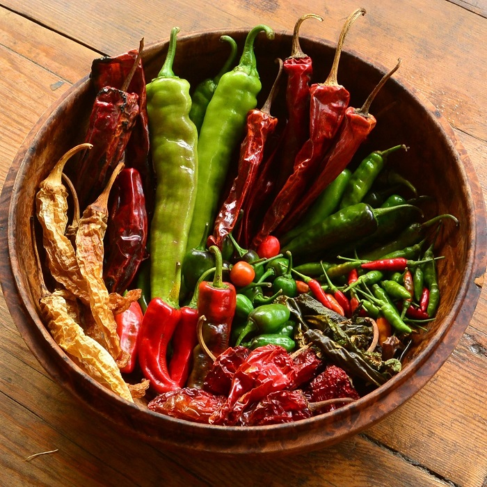 Vai trò của ớt trong đặc sản Ema datshi Bhutan
