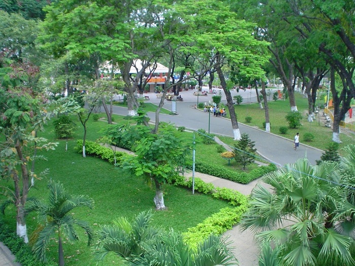  công viên Phú Lâm Quận 6 - cảnh đẹp