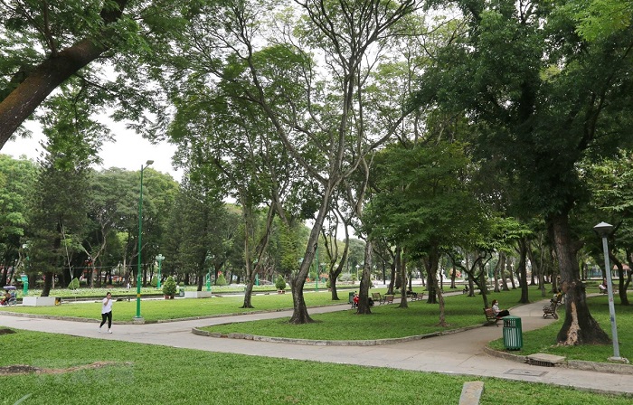  công viên Phú Lâm Quận 6 - cảnh đẹp