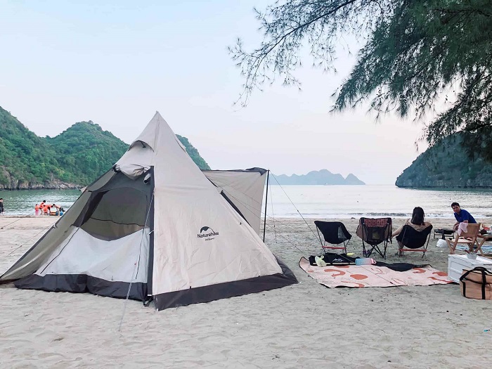 địa điểm cắm trại ở Hải Phòng - Cát Bà
