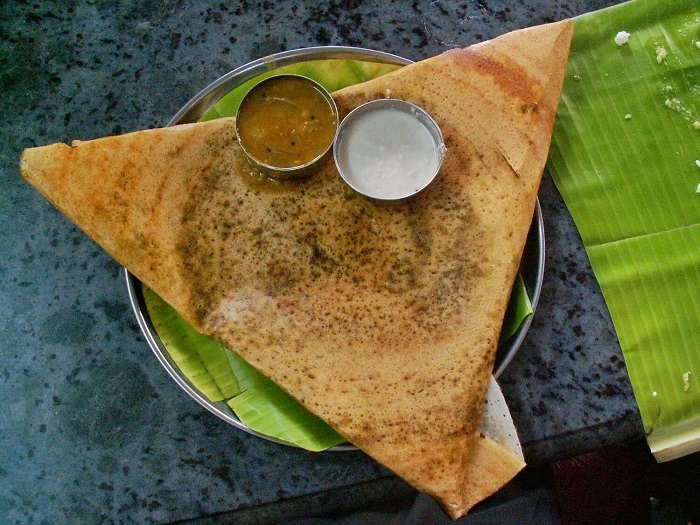 Dosa là một món ăn Kochi nhất định phải thử - du lịch Kochi Ấn Độ