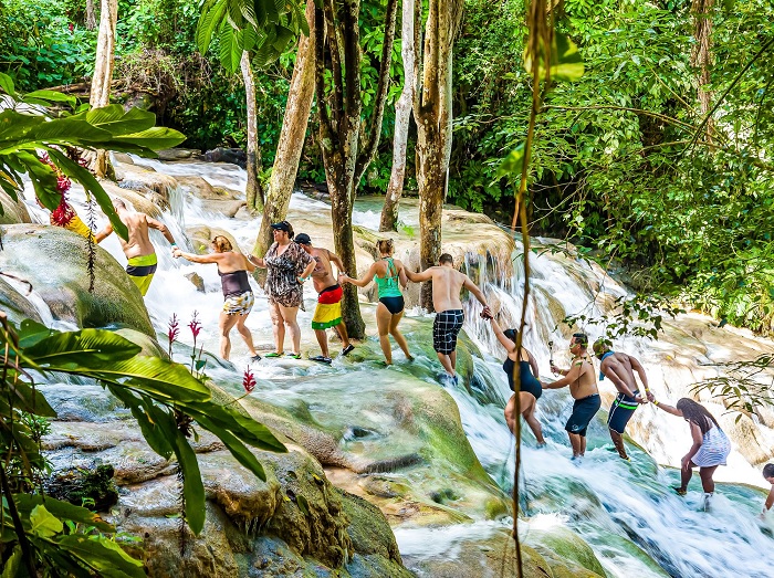 Thác và công viên sông Dunn -  địa điểm du lịch Jamaica