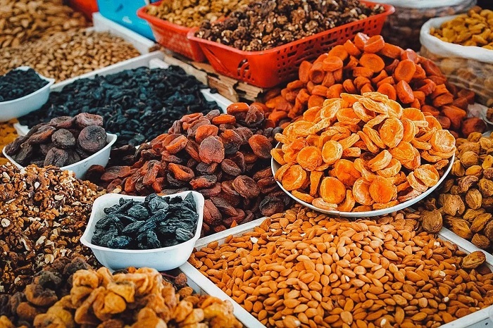 Uzbekistan là nhà sản xuất và xuất khẩu trái cây lớn - ẩm thực Uzbekistan