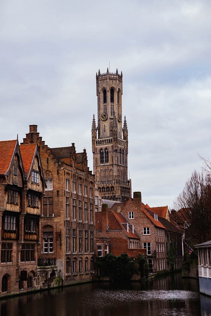 Kiến trúc tháp chuông Bruges Bỉ