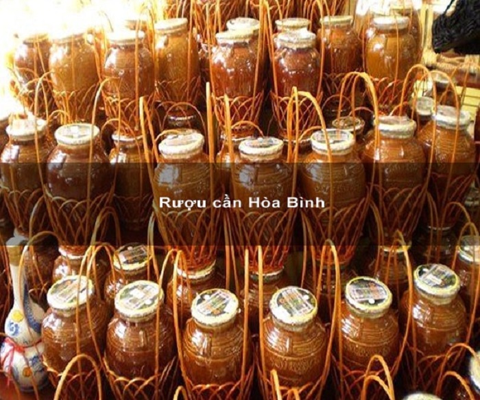 Hoa Binh travel experience - Can wine