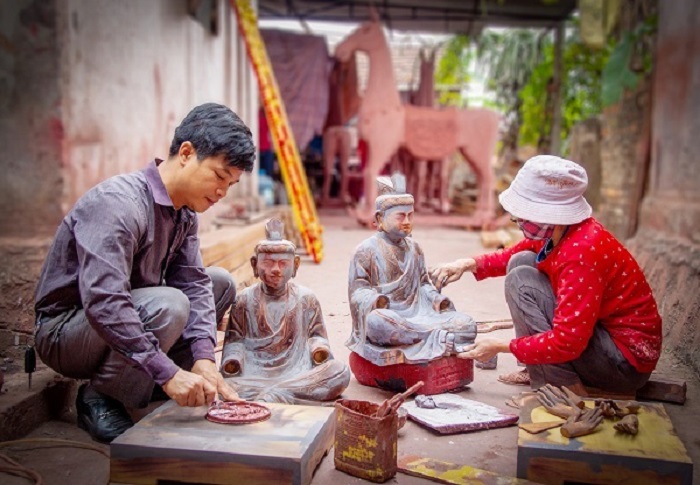 làng nghề truyền thống ở Nam Định - làng Cát Đằng