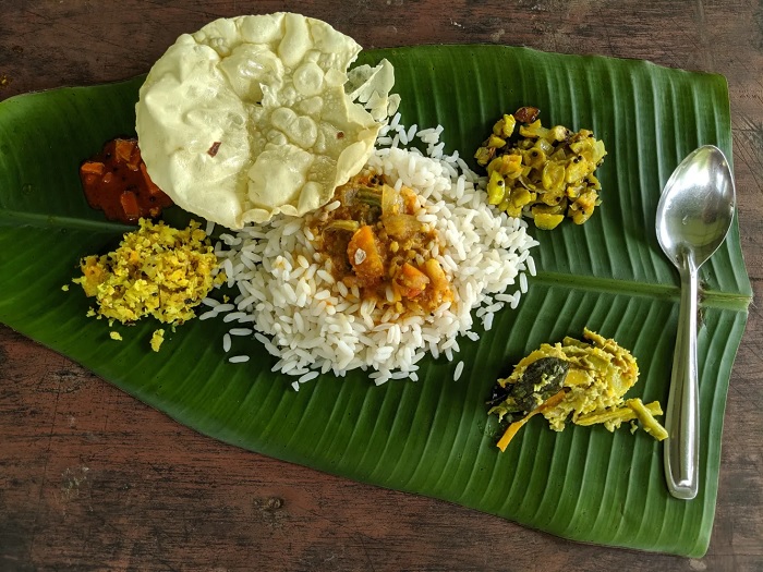 Món thalis ở Kochi - du lịch Kochi Ấn Độ